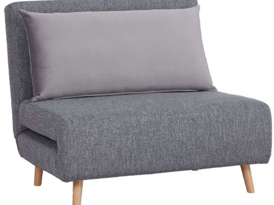Πολυθρόνα - Κρεβάτι Rafal 01-3247 100x91x82cm Dark Grey