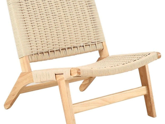 Πολυθρόνα Oma 01-3276 63x70,5x75,5cm Natural
