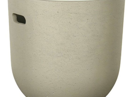 Τραπεζάκι Βοηθητικό Cap 22-0102 Φ49x45cm Grey