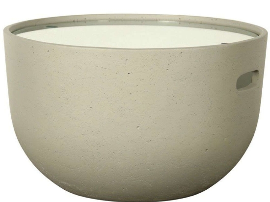 Τραπέζι Σαλονιού Cap 22-0104 Φ58x32cm Grey