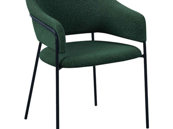 Καρέκλα Connect 03-0933 57x59x82cm Pine-Black Μέταλλο,Ύφασμα
