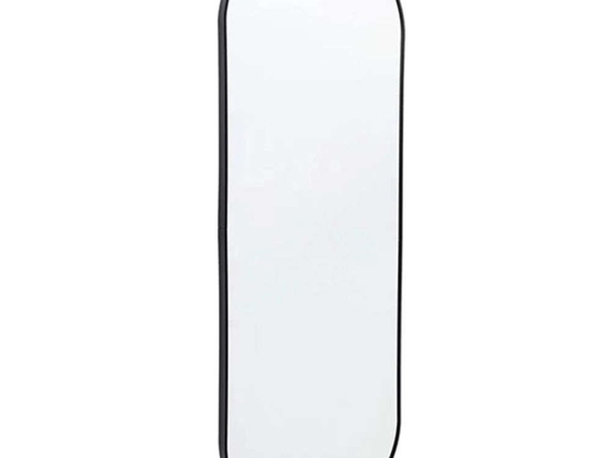 Καθρέπτης Τοίχου Sorty 11-0534 120x40x15cm Black Αλουμίνιο,Γυαλί