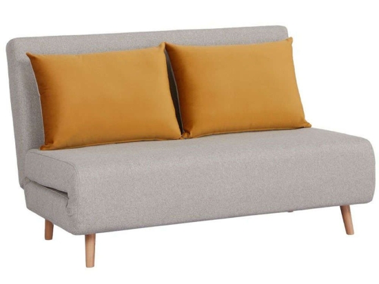 Καναπές - Κρεβάτι Διθέσιος Rafal 01-3249 140x91x82cm Cream-Mustard