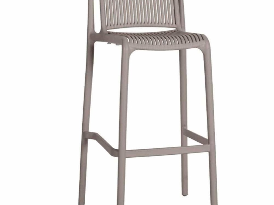 Σκαμπό Μπαρ Polly 26-0027 41x47x100,5cm Cappuccino