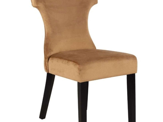 Καρέκλα Torro 03-0813 45x60x93,5cm Gold Ξύλο,Ύφασμα