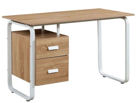 Γραφείο Voler 28-0270 120x60x75cm Natural-White