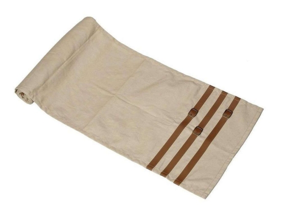 Runner Με Λουράκια Δερματίνης HEM402 Μπεζ Espiel 40 Χ 180 40x180cm 100% Βαμβάκι