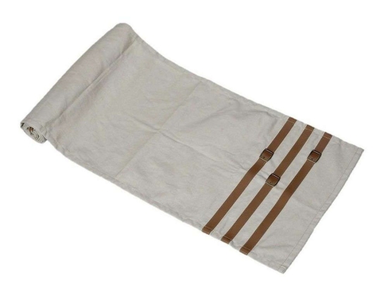 Runner Με Λουράκια Δερματίνης HEM405 Γκρι Espiel 40 Χ 180 40x180cm 100% Βαμβάκι
