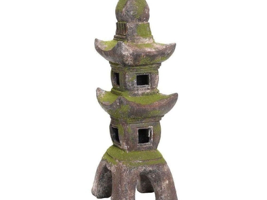 Διακοσμητικός Πύργος KUN112 Γκρι 20,5x19,5x65,5cm Espiel Κεραμικό