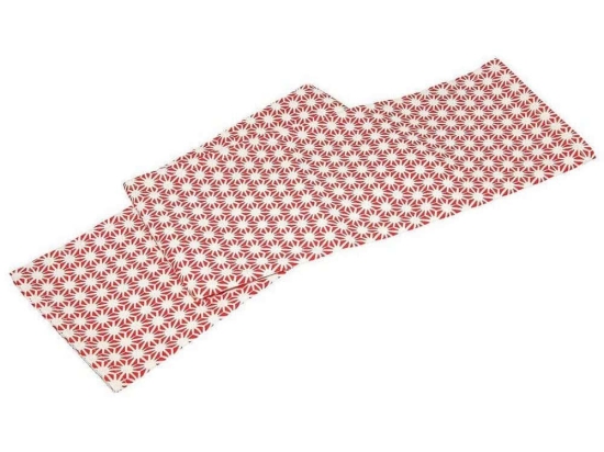 Τραπεζομάντηλο TEX216 Κόκκινο-Άσπρο Espiel 120X120 100% Βαμβάκι