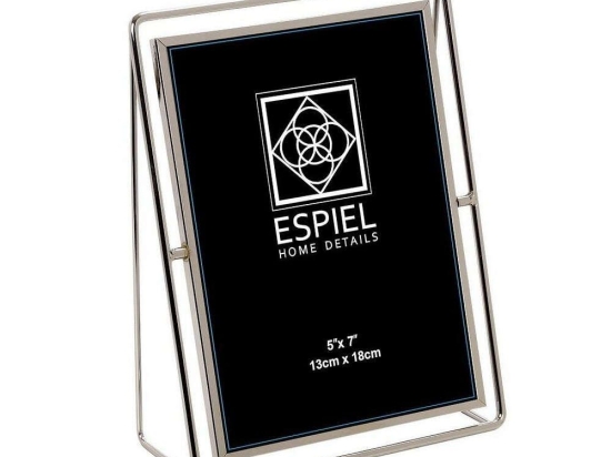 Κορνίζα 15Χ20cm Silver FAM303 Espiel Μέταλλο