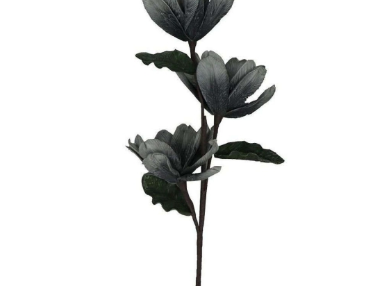 Διακοσμητικό Λουλούδι 84cm Grey LOL917K6 Espiel Πλαστικό