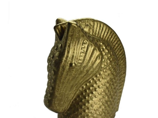 Διακοσμητικό Άλογο 24cm Gold ROD134 Espiel Κεραμικό