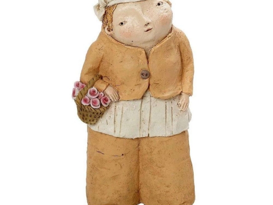 Διακοσμητική Φιγούρα 24cm Beige ZAX145 Espiel Πολυρεσίνη