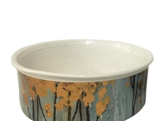 Διακοσμητικό Μπολ Golden Breeze 9cm Gold-Veraman ARA124 Espiel Κεραμικό