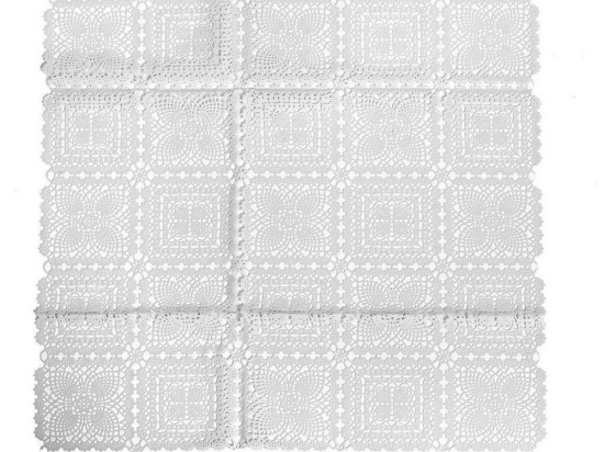 Runner Vinyl PEZ209 White Espiel 50Χ180 Πολυέστερ