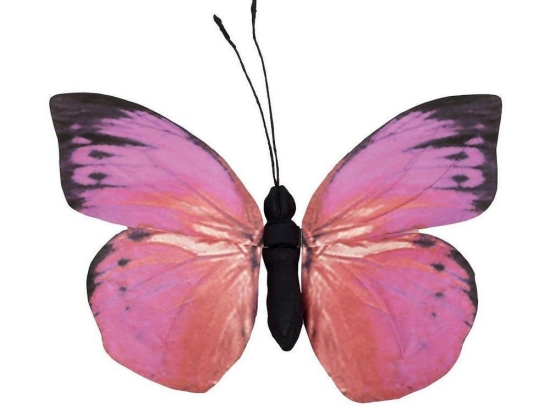 Πεταλούδα Διακοσμητική FTE325K3 80x70x7cm Pink Espiel Χαρτί