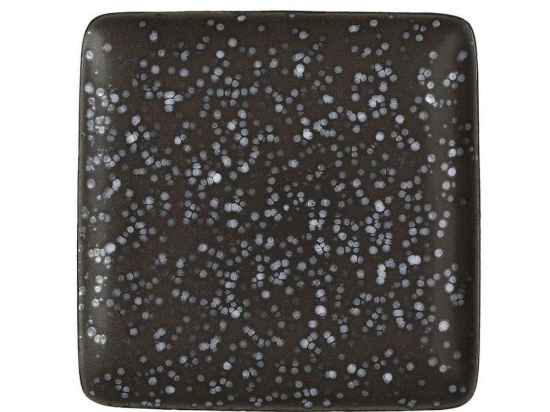 Πιάτο Mercury Τετράγωνο Ρηχό Lis503K6 21X21cm Grey Espiel Κεραμικό