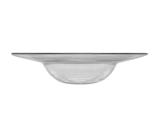 Πιάτο Στρογγυλό Circle Βαθύ Risotto-Spaghetti Σετ 6 τμχ Hor1501K6 Φ20cm Clear Espiel Γυαλί