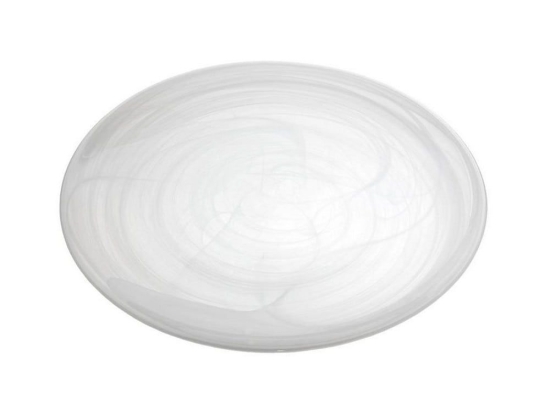 Πιάτο Atlas Στρογγυλό Ρηχό Hor1316K6 Φ27,5cm White Espiel Γυαλί