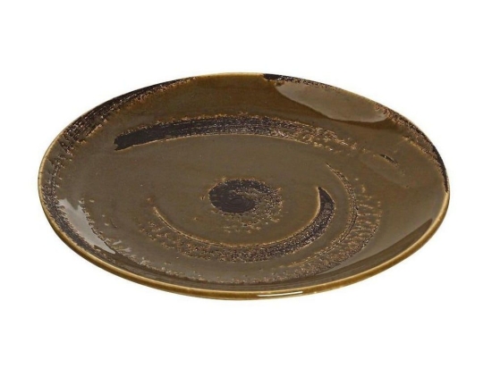 Πιάτο Πορσελάνινο Typhoon Φρούτου Tlw103K6 Φ19cm Brown Espiel Πορσελάνη