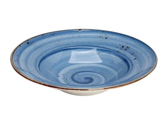 Πιάτο Πορσελάνινο Terra Σπαγγέτι Tlf120K6 Φ27cm Blue Espiel Πορσελάνη