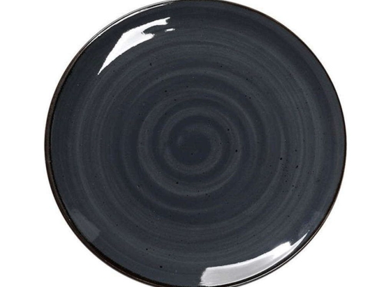 Πιάτο Γλυκού Στρογγυλό Terra Σετ 6 τμχ TLG103K6 Φ19cm Κεραμικό Grey Espiel Κεραμικό