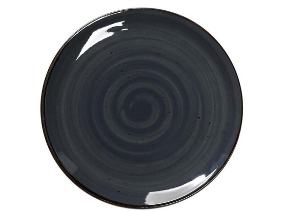 Πιάτο Πορσελάνινο Terra Ρηχό Σετ 6 τμχ Tlg102K6 Φ24,5cm Grey Espiel Πορσελάνη