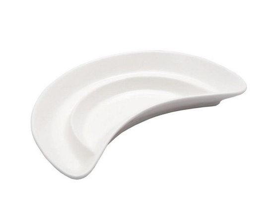 Πιατέλα Νεφράκι A4315 Ρηχό 25X12cm White Espiel Πορσελάνη