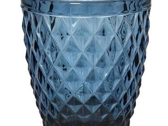 Ποτήρι Ουίσκι Tristar TIR111K6 Φ8x10cm 220ml Blue Espiel Γυαλί