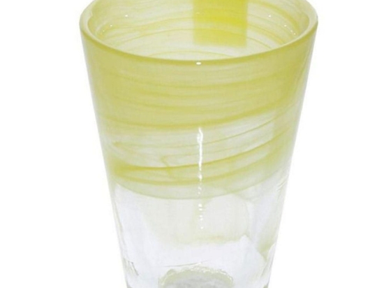 Ποτήρι Alabaster Atlas 270mlHor1016K6 Yellow Espiel Γυαλί