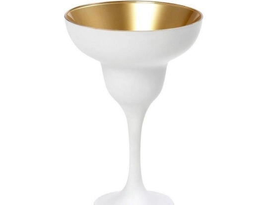 Ποτήρι Margarita Maya Mat Σετ 6 τμχ  Rab310K6 White-Gold Espiel Γυαλί