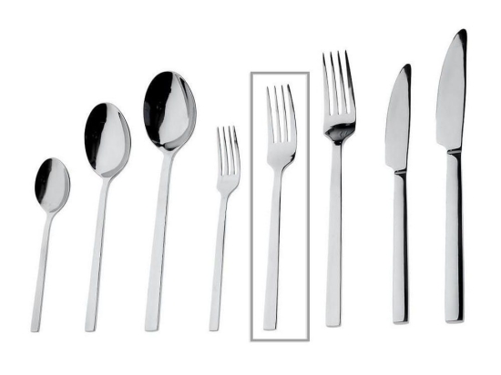 Πιρούνι Φρούτου Divine CUS206K12 19cm Silver Espiel Ανοξείδωτο Ατσάλι