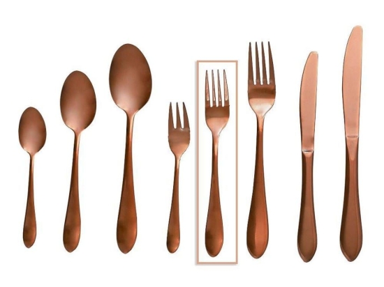 Πιρούνι Φρούτου Prime 17.8cm Cur106K12 Bronze Espiel Ανοξείδωτο Ατσάλι