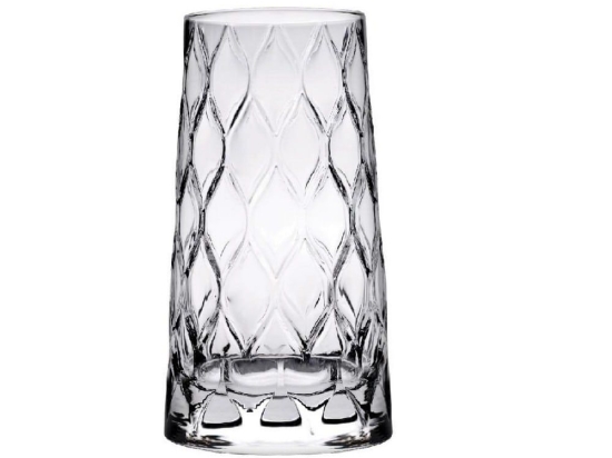 Ποτήρι Κοκτέιλ-Ποτού Leafy SP420955K6 450ml 8,3x8,3x15cm Clear Espiel Γυαλί