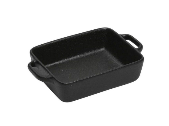 Σαγανάκι Κεραμικό Lava Nol111K2 20.6Χ13Χ5cm Black Espiel Κεραμικό