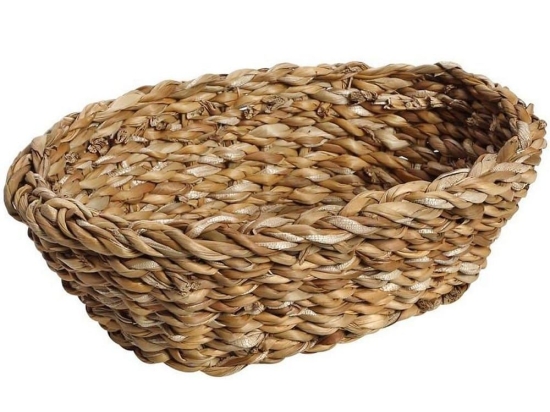 Ψωμιέρα Οβάλ L Kag109 28Χ22Χ10cm Natural Espiel Seagrass