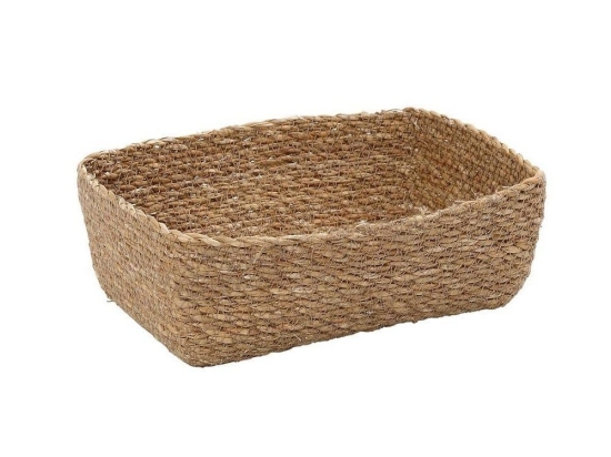 Ψωμιέρα Οβάλ Kag311 23X16X8cm Natural Espiel Seagrass