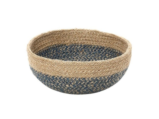 Ψωμιέρα Kag215 20Χ8cm Blue Espiel Ψάθα