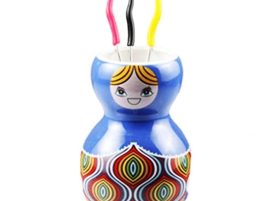 Φοντύ Πορσελάνινο Μπαμπούσκα Fon101 Blue Espiel Πορσελάνη