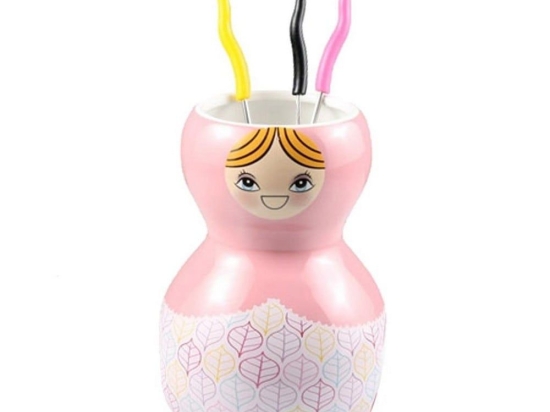 Φοντύ Πορσελάνινο Μπαμπούσκα Fon102 Pink Espiel Πορσελάνη