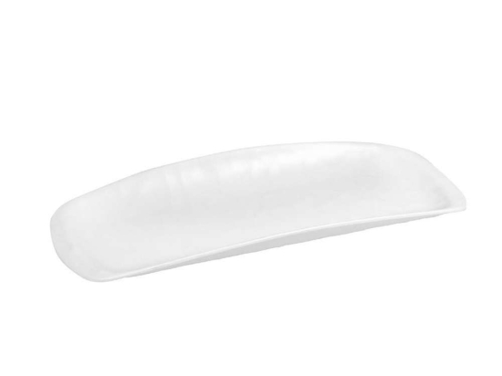 Πιατέλα Γόνδολα Ορθογώνια Wavy Mlw383K72-6 26,5Χ11cm White Espiel Μελαμίνη
