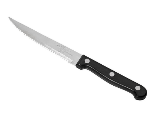 Μαχαίρι (Σετ 6Τμχ) HOS5690 21cm Black Espiel Ανοξείδωτο Ατσάλι
