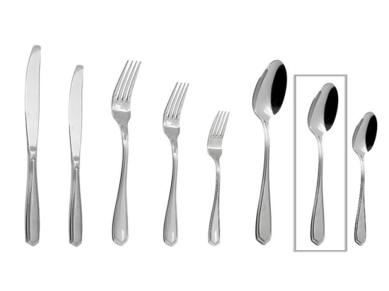 Κουτάλι Empire GYS205K12 18,5cm Silver Espiel Ανοξείδωτο Ατσάλι