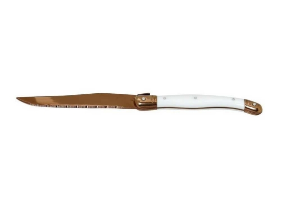 Μαχαίρι Antique Cut SS420 STK109K12 23cm White Espiel Ατσάλι,Πλαστικό