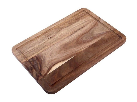 Πλατώ Ορθογώνιο HOL1365 Ακακία Μικρό 38cm Brown Espiel Ξύλο