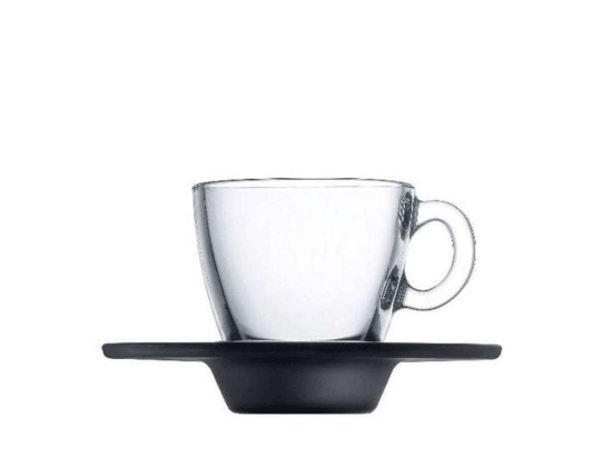 Φλυτζάνι Espresso Aqua SP95756K6B 72ml Γυάλινo Clear Espiel Γυαλί