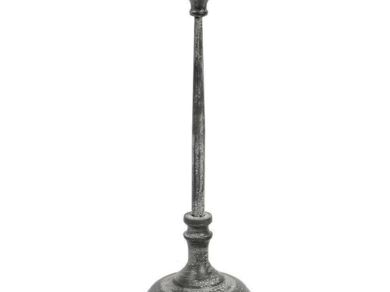 Κηροπήγιο Μεταλλικό LIX218 42x14x14cm Grey Espiel Μέταλλο