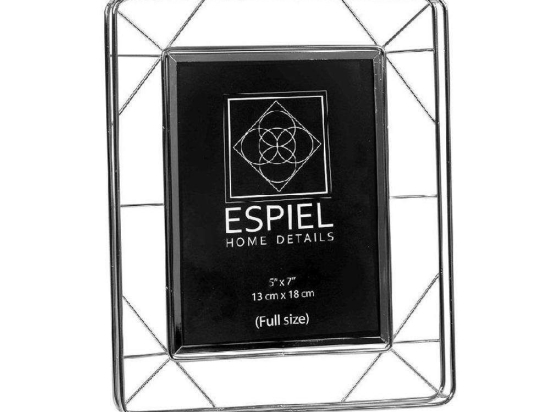 Κορνίζα FAM532 13x18cm Silver Espiel Μέταλλο