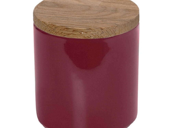 Δοχείο Με Καπάκι Essentials OWD110K2 12x12x10cm Pomegranate Espiel Κεραμικό